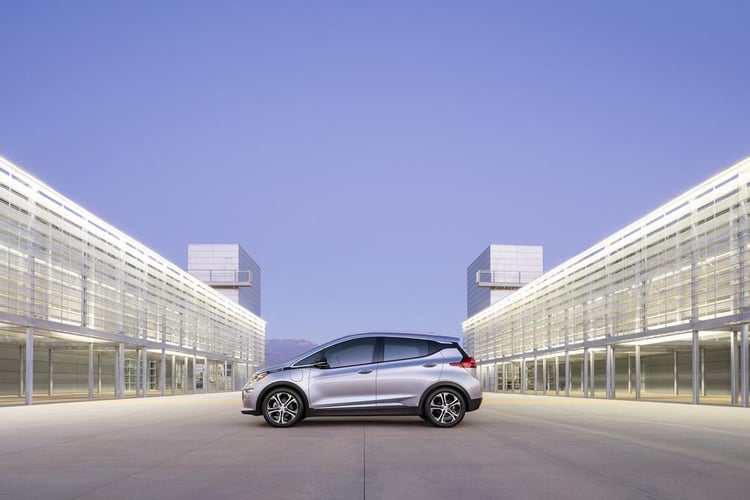 Recharge de la Chevrolet Bolt