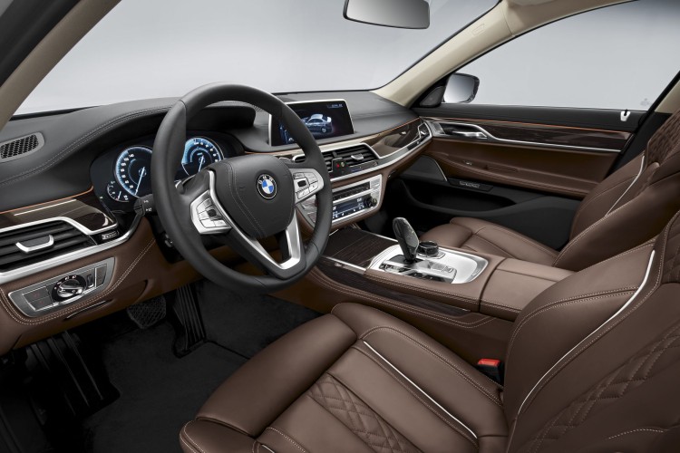 BMW 740e iPerformance - Vue intérieur