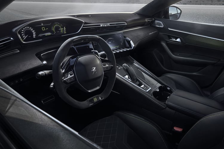 L'intérieur du concept Peugeot 508 PSE 2019