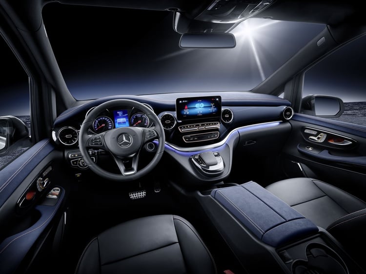 Mercedes EQV Concept - intérieur