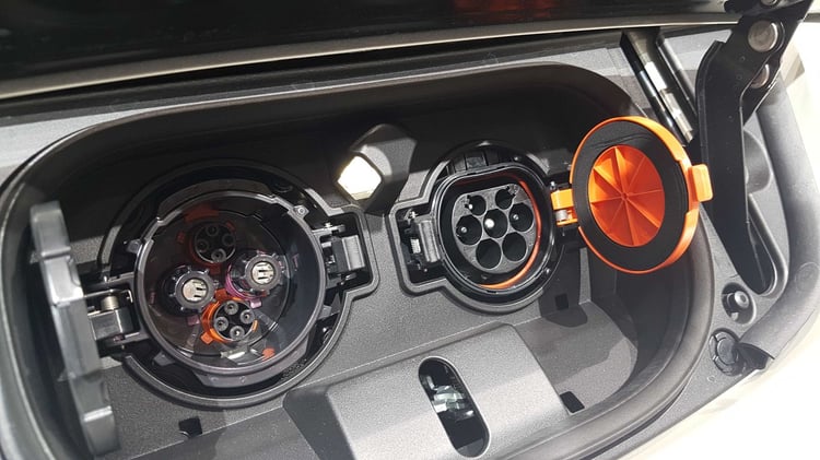 Les prises de charge de la Nissan Leaf e+ au Salon de Genève 2019