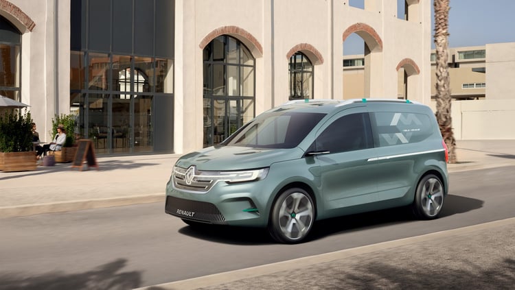 Préfiguré par le Kangoo ZE Concept, la nouvelle version de l'utilitaire de Renault est attendue en 2020.