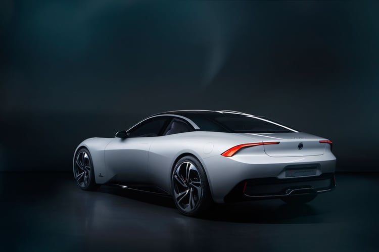 Arrière de la Karma Pininfarina GT