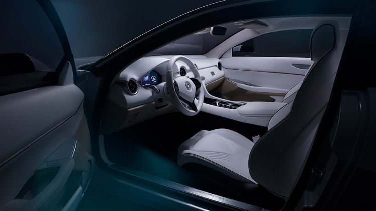 Intérieur de la Karma Pininfarina GT