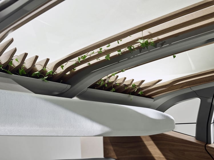 Le toit "pergola" du Concept Audi AI:ME
