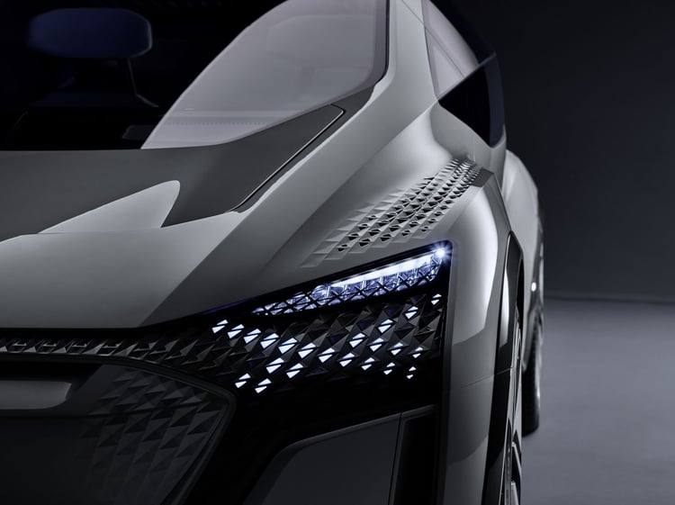 Concept Audi AI:ME - phares avant