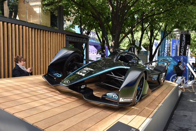 La future formule E de Mercedes EQ
