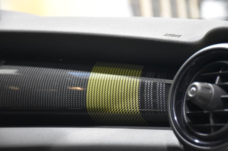 Des inserts jaune/vert, optionnels