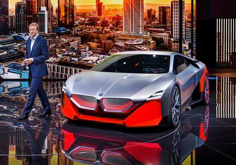 Concept BMW Vision M Next, sportive rechargeable de 600 ch.