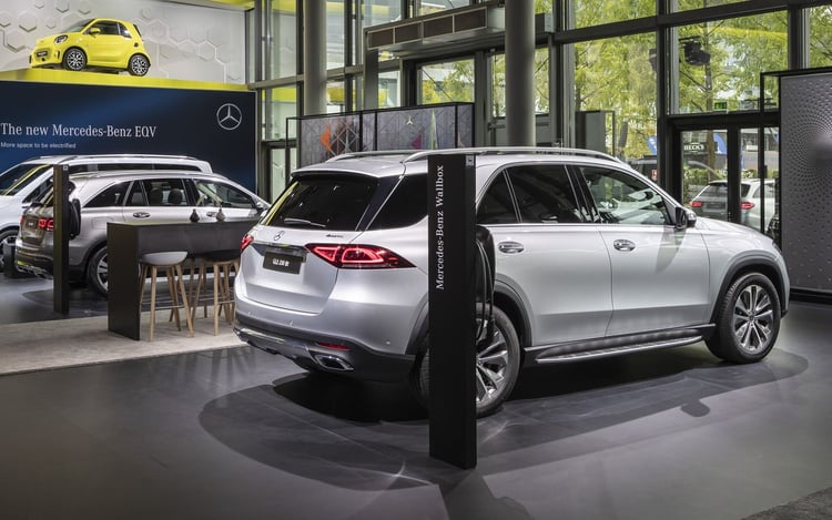 Le grand SUV Mercedes Classe GLE 350 de