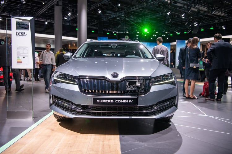 Skoda Superb iV au Salon de Francfort 2019