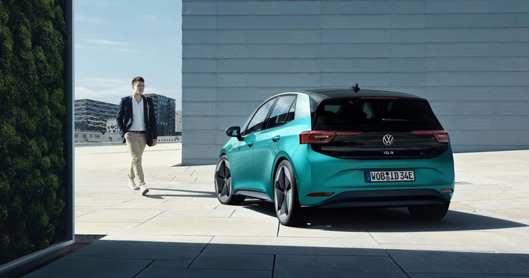 Avec 1771 immatriculations, la nouvelle Volkswagen ID.3 a été la troisième voiture électrique la plus vendue en Allemagne en septembre.