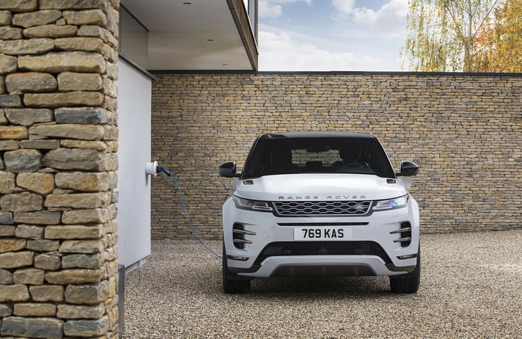 Range Rover Evoque hybride rechargeable P300e 2020 avant