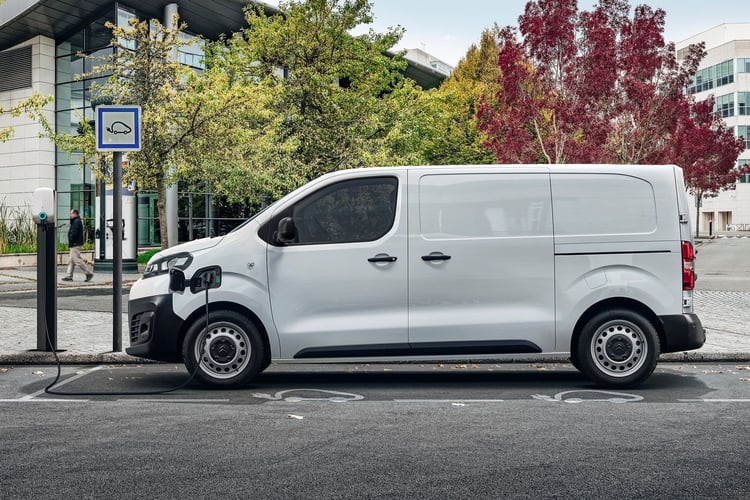 Citroën ë-Jumpy électrique recharge