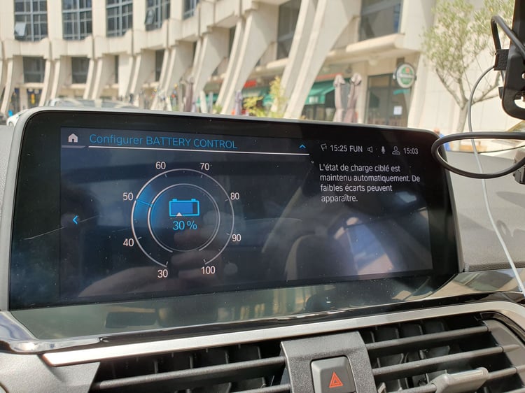 Le mode Battery Control pour garder un niveau de batterie