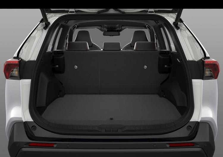 Le volume du coffre de l'Across varie entre 490 et 1604 l