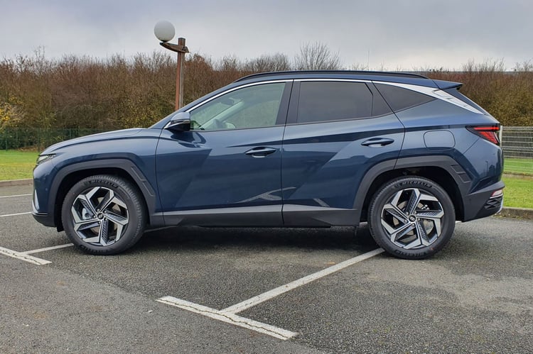 Avec 1,65 m de haut, le Tucson ne bouge pas d'un iota