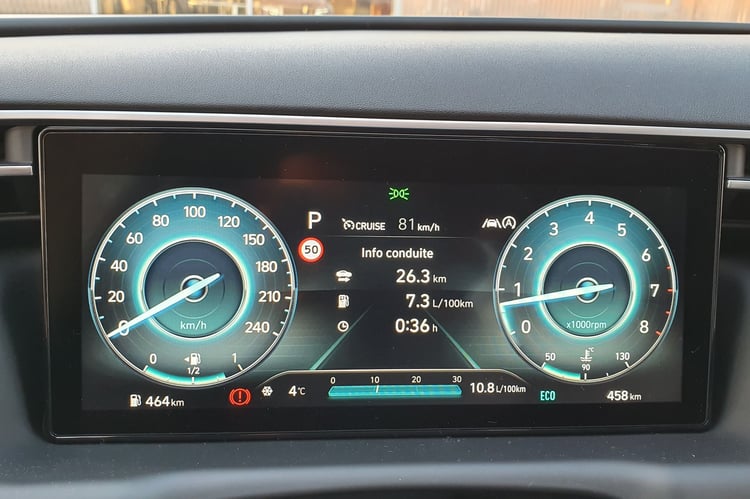 Sur même trajet, l'essence 48V revendique plus