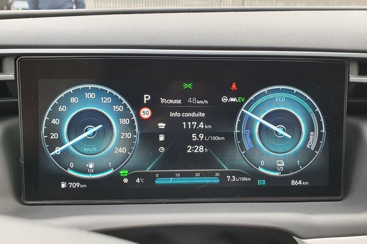 L'hybride essence est sous les 6 l/100 km