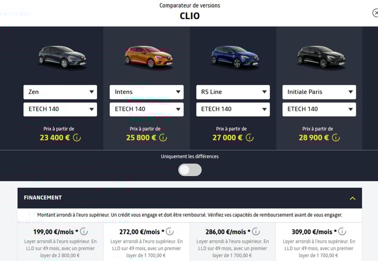 Gamme Renault Clio E-Tech janvier 2021