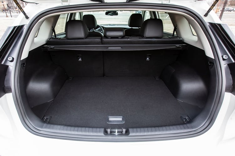 Le coffre Kia e-niro