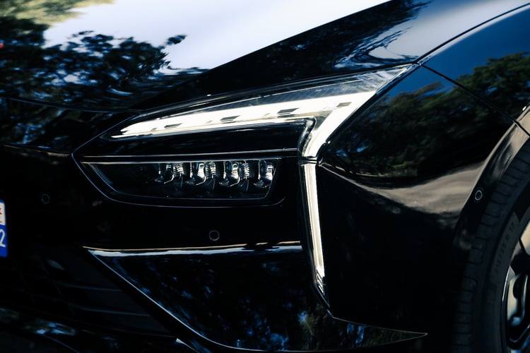 Feux LED pour la berline électrique