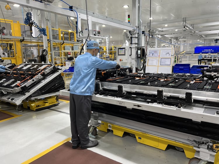 Usine batteries VinFast