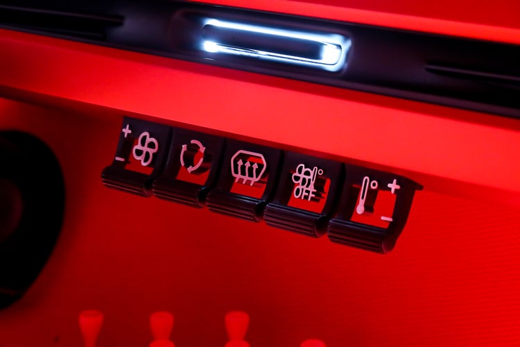 Commandes de climatisation et ventilation