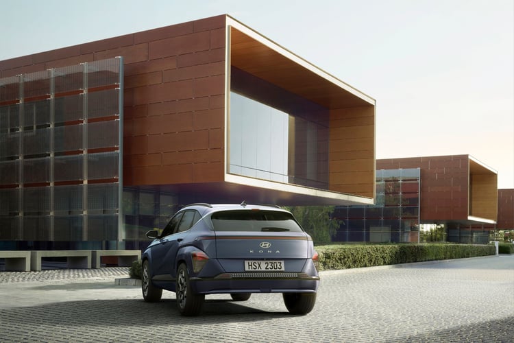 Les dimensions du Kona électrique : 4,35 m de long sur 1,82 m de large et 1,57 m de haut 