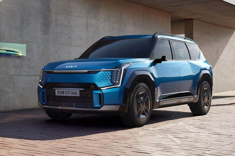 L'EV9 affiche un coefficient de traînée (cX) de seulement 0.28