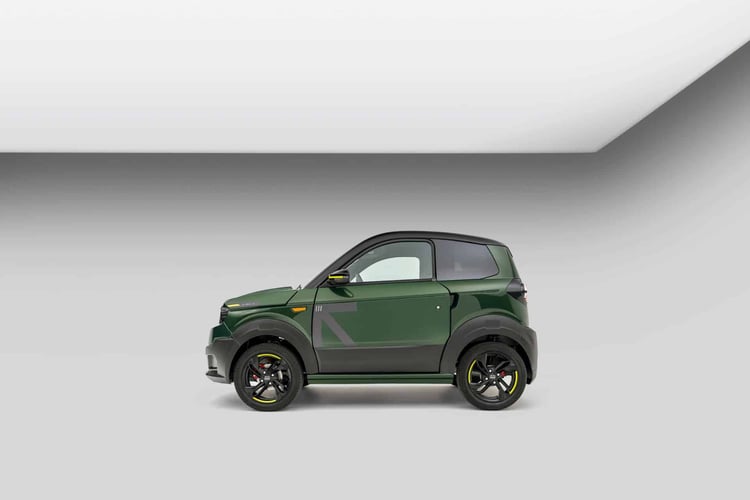 La Myli est disponible avec 3 niveaux de batterie : 4.14 kWh, 8.28 kWh et 12.42 kWh