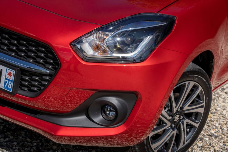 La Swift est équipée de série d'un système de reconnaissance des panneaux de signalisation