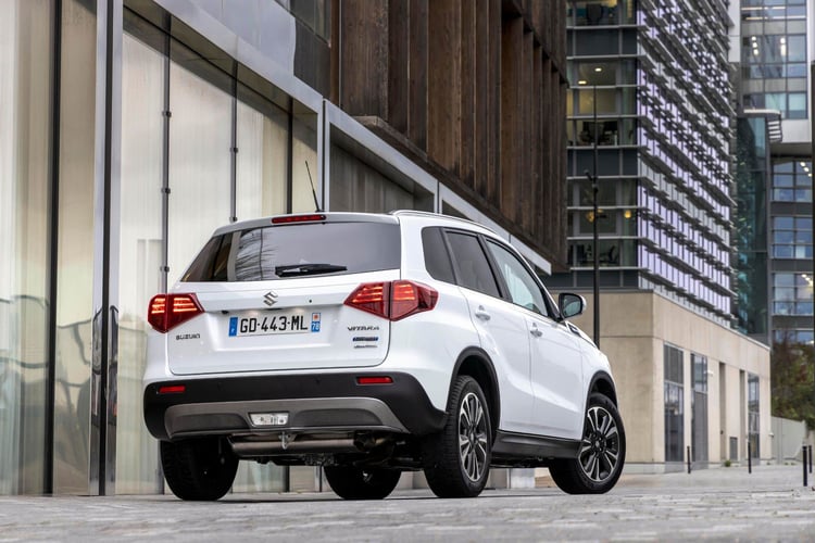 Les dimensions du Vitara hybride : 4175 mm de long sur 1775 mm de large et 1610