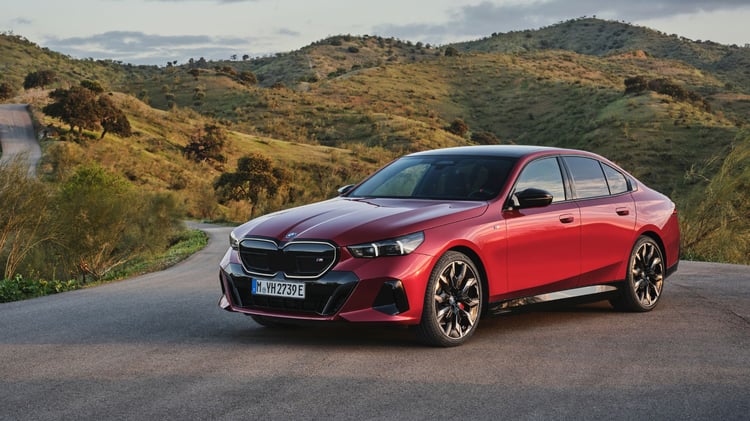 La version sportive de la Série 5 électrique s'appelle M60 xDrive