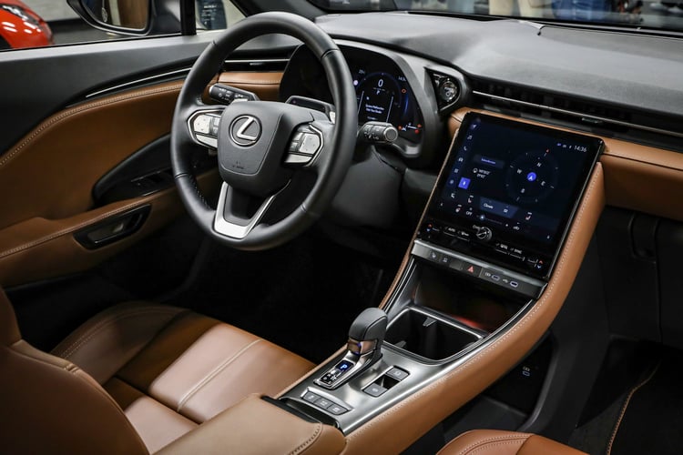 Cockpit Tazuna du Lexus LBX