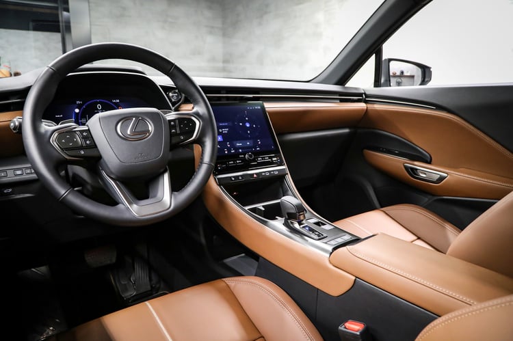 Cockpit Tazuna du Lexus LBX