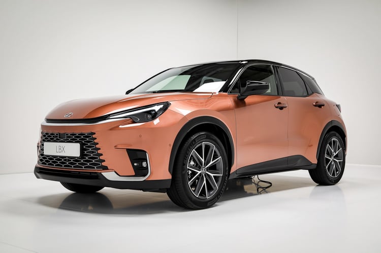 Lexus LBX Sonic Copper