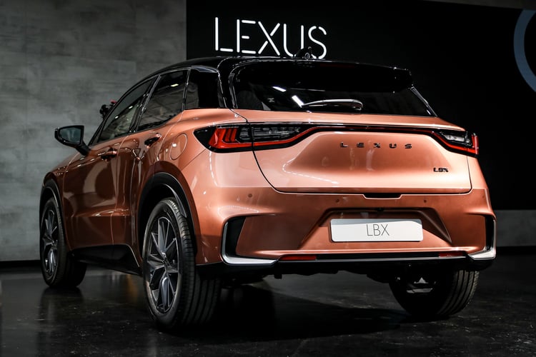 Lexus LBX Sonic Copper