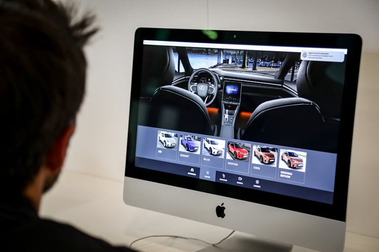 Configurateur du Lexus LBX