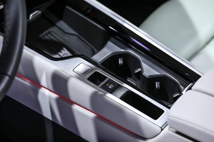 Console centrale du break PHEV