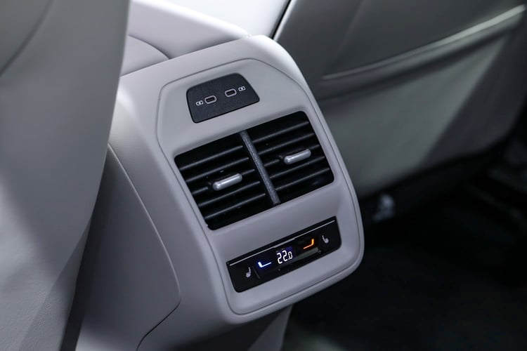 Ventilation à l'arrière du break