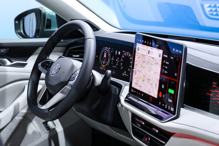 Digital Cockpit de la Volkswagen Passat eHybrid