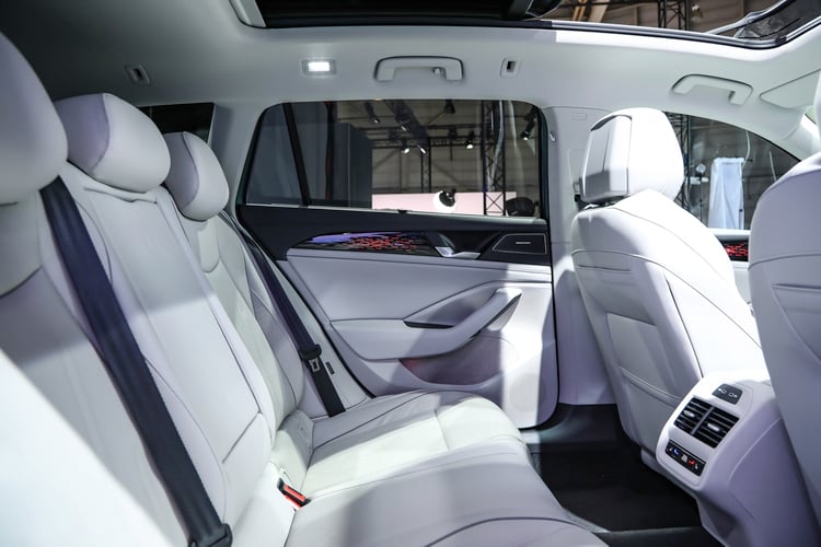 Place arrière de la routière familiale