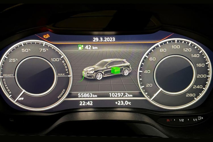 L'Audi A3 e-tron de notre lecteur David