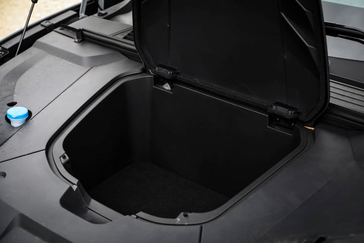 Un frunk de 53 litres à l'avant