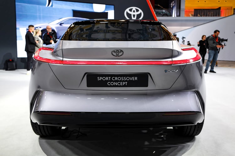 Face arrière du Toyota Sport Crossover Concept