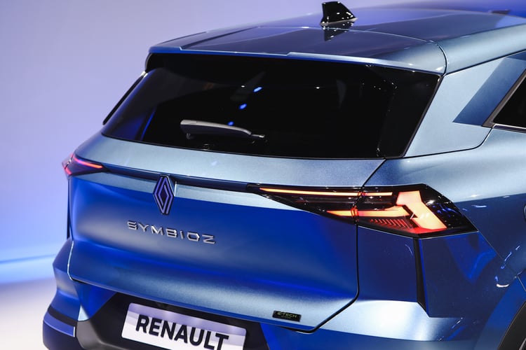 Hayon du Renault Symbioz E-Tech