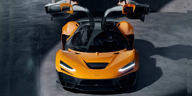 La McLaren W1, fusion parfaite entre design et technologie de pointe.