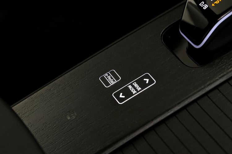 Habitacle du SUV électrique sportif