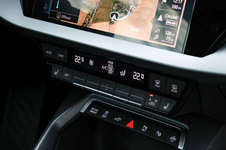 À bord de l'Audi A3 TFSI e